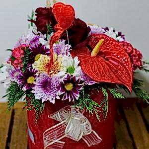 Mevsim Çiçekleri Kutusu